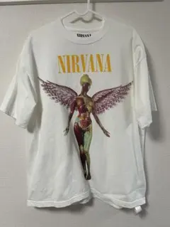 【最終】ニルバーナ　NIRVANA IN UTERO グラフィックTシャツ