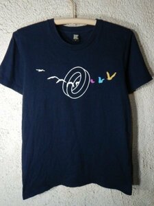 ｎ9486　Design tshirts Store graniph　グラニフ　半袖　tシャツ　鳥　デザイン　人気　送料格安