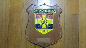 ★☆米軍放出品　USS BELLEAU WOOD　LHA3　強襲場陸艦　プラーク　 　Cー129☆★