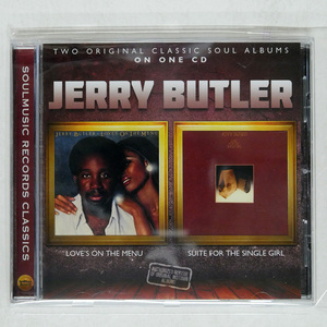 UK盤 JERRY BUTLER/LOVE’S ON THE MENU / SUITE FOR THE SINGLE GIRL/SOUL MUSIC SMCR25086 CD □