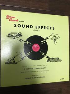 美品 Sound Effects / Boeing 707 / Missile / Factory Noises / Tropical Birds / Chimpanzee Screaming / Monkey Chatter And Screaming