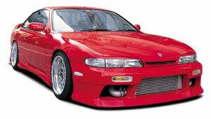 Ｓ１４ シルビア 前後共通 アスレーシング製 サイドステップ FRP製白ゲル仕上げ・未塗装品