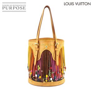 ルイ ヴィトン LOUIS VUITTON モノグラム マルチカラー バケット フラーンジュ ショルダー バッグ ノワール M40110 90258327