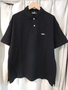 X-LARGE エクストララージ XLARGE STANDARD LOGO BIG POLO SHIRT ポロシャツ 黒 Mサイズ 最新人気品 