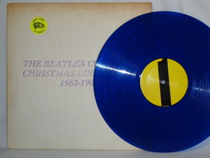 THE　BEATLES/THE BEATLES COMPLETE CHRISTHMAS COLLECTION　1963-1969　TMOQ　BLUE COLO　LP（WITH TMOQ CATALOG SHEET）