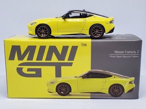 ▽ TSM MINI-GT 1/64 Nissan 日産 フェアレディ Z プロトスペック 2023 イカズチイエロー 右ハンドル MGT00414-R