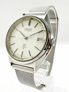 【セイコー1円〜】SEIKO GS 5645-7010 ハイビート メダリオン 腕時計 メンズ 中古 AT稼働 UO9310