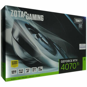 ZOTAC製グラボ GAMING GeForce RTX 4070 Ti Trinity OC ZT-D40710J-10P PCIExp 12GB [管理:1000023121]