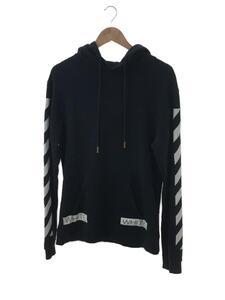 OFF-WHITE◆OFF-WHITE◆パーカー/S/コットン/BLK/BLUE COLLAR HOODED SWEATSHIRT