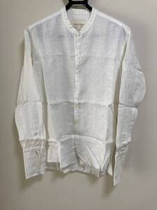 グレッグローレンGreg Lauren スタジオシャツstudio shirt リネンシャツサイズ1