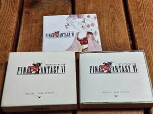 PSCH-5001～3 中古 ファイナルファンタジーⅥ　オリジナルサウンドバージョン　FINAL FANTASYⅥ ORIGINAL SOUND VERSION