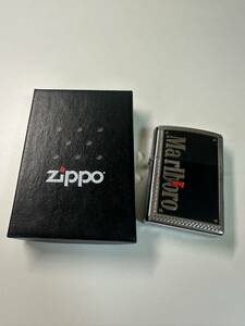 Zippo ジッポー オイルライター マルボロ Marlboro シルバーカラー 