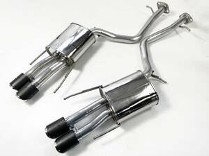 ☆美品☆M'z SPEED Exhaust LEXUS LS500h GVF50 4本出し カーボン 3.5 HV 2WD LS エムズ スピード エアロ マフラー レクサス