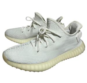 未使用品 adidas CP9366 YEEZY BOOST 350 V2 CREAM WHITE アディダス イージー ブースト 350 V2 クリームホワイト US10 28㎝