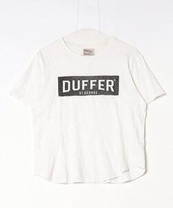 「The DUFFER of ST.GEORGE」 半袖Tシャツ MEDIUM ホワイト メンズ