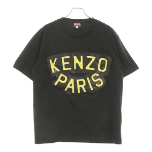 KENZO ケンゾー 23SS Logo Print Tee ロゴプリント 半袖Tシャツ ブラック FD55TS1754SY