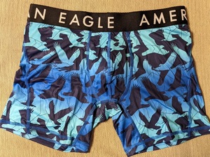 * ラスト * AE アメリカンイーグル ボクサーブリーフ トランクス AEO Flex Boxer Brief M / Blue *