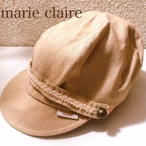 マリクレール【marie claire forum】キャスケット ワークキャップ 帽子 56cm