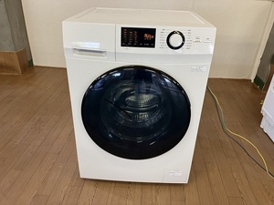 無印良品(MUJI) ドラム式洗濯機 2017年製 8.0kg　MJ-DW1　展示未使用品　