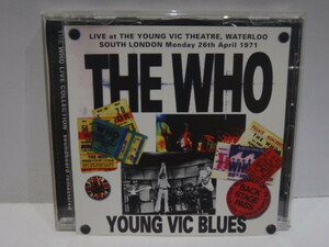 CD　THE WHO　YOUNG VIC BLUES　LONDON　1971　ザ・フー