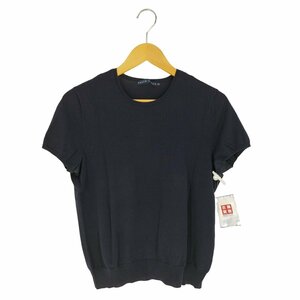 RALPH LAUREN(ラルフローレン) フレンチスリーブ クルーネック コットンTシャツ レディース 中古 古着 0403