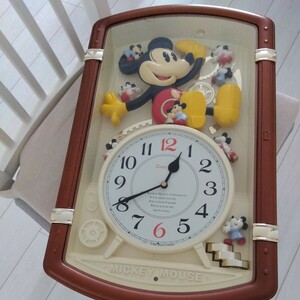 希少品！　超レア品！　ディズニー ミッキーマウス 壁掛け時計