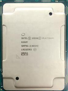 2月5日発送 Intel Xeon Platinum 8260Y SRF9F 24C 2.4GHz 3.1/3.9GHz 35.75MB 165W LGA3647 DDR4-2933