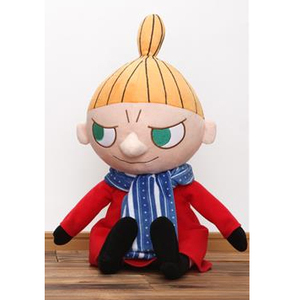 ZZ【リトルミイ】MOOMIN ムーミン SLサイズ マフラー ぬいぐるみ リトルミイ 青色マフラーver. 単品 BIG 新品タグ無し PW