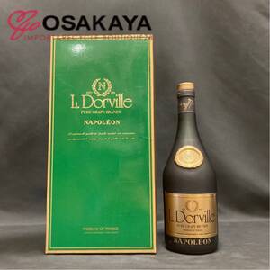 未開栓 L.Dorville ナポレオン 700ml 40% ブランデー ル ドーヴィル ドービル ヴィンテージ フランス コレクション 古酒 洋酒