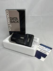 【未使用品・お探しの方へ(^^♪)】Contaxコンタックス Tｖｓ DATABACK　　546