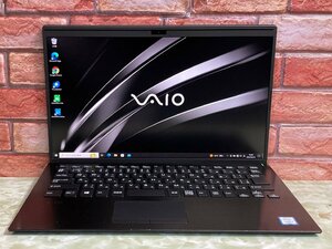 1円～ ●SONY VAIO Pro PK / Core i7 8565U (1.80GHz) / メモリ 16GB / SSD 128GB / 14型 4K (3840×2160) / Windows10 Pro 64bit