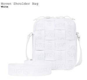 【新品】Supreme Woven Shoulder Bag COLOR/STYLE：White 