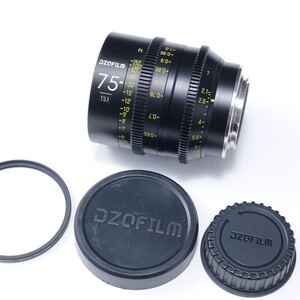 【超美品】DZOFILM 東正VESPID PRIME 玄蜂 フルフレーム 75mm T2.1 シネマレンズ EFマウント sony fx3 fx6 canon c80 c70 Komodo 最適