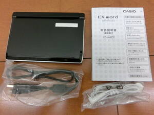 ◎USED美品■CASIO:カシオ・電子辞書　EX-Word XD-A4800BK■専用カバー付