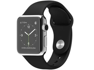 新品未開封★Apple Watch 38mm MJ2Y2J/A [ブラックスポーツバンド]　iPhoneと連携する時計型のウェアラブル端末