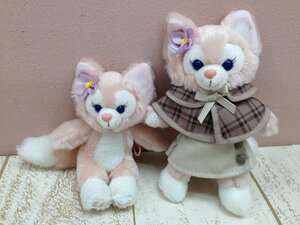 ◇ディズニー TDS リーナベル ぬいぐるみバッジ ぬいぐるみストラップ 2点 8L212 【60】