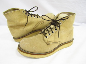 RED WING レッドウィング 8167 アイリッシュセッター スエード プレーントゥ UK4 23～23.5cm BOXなし 中古品 ◆130467