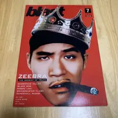 blast雑誌HIPHOP RAP ZEEBRA GHOSTFACE KILLA