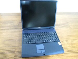 ♪ SONY ソニー VAIO FX PCG-FX55J/B Windows XP ジャンク ♪