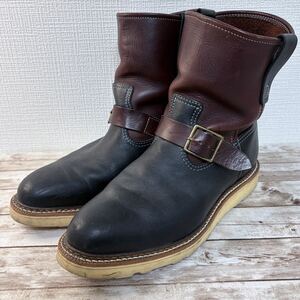 レア ソログッド エンジニアブーツ ロングブーツ US 10 D / 約 28cm USA製 レザー Thorogood