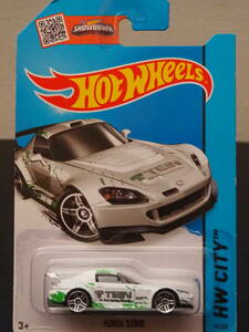 HOT WHeeLs HONDA S2000 TEN 白 ホンダ ミニカー レース 仕様 brembo sparco TOYO TIRES ドリフト HONDA × ホットウィール