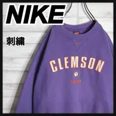 【入手困難!!】ナイキ ✈︎刺繍ロゴ CLEMSON アーチロゴ ゆるだぼ