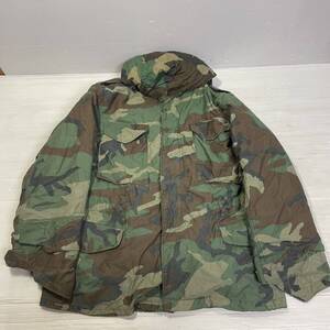 ◯v3 80s U.S ARMY 米軍実物 M-65 ライナー付き フィールドジャケット コート Mサイズ GUIDA CLOTHING ビンテージ 迷彩