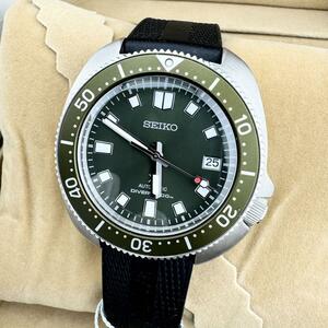 希少品 SEIKO PROSPEX セイコー プロスペックス SBDC111 6R35-00T0 メンズ 自動巻き セカンドダイバーズ 復刻デザイン 限定カーキ 腕時計