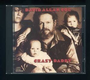 ★即決！美品　デヴィッド・アレン・コー　DAVID　ALLEN　COE　CRAZY　DADDY　アウトロー・カントリー系（ウェイロン・ジェニングス等）