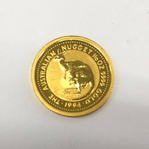 K24IG　オーストラリア　カンガルー金貨　1/10oz　1994　総重量3.1g【CFAH9019】
