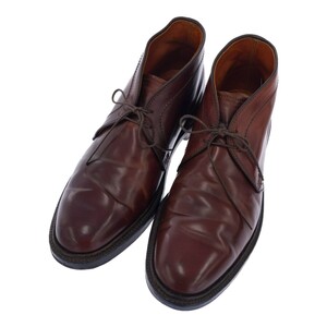 Alden (オールデン) 【men188AH】 1339 コードバンチャッカブーツ バーガンディー バリーラスト 状態良好 トラッド US9D TW