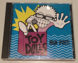 ハイ・スピリッツ トイ・ドールズ 廃盤国内盤中古CD HIGH SPIRITS TOY DOLLS ベスト best dig that groove baby モヤさま TFCK-88502