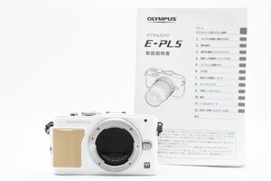 【ジャンク】オリンパス OLYMPUS E-PL5 ホワイト #3679A943