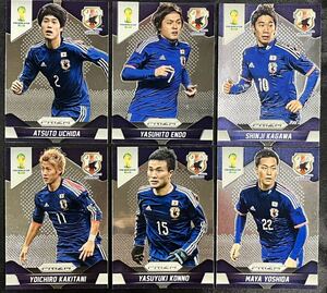 2014 PANINI PRIZM WORLD CUP 日本代表 / まとめ / ・日本代表 / 内田篤人 遠藤保仁 香川真司 柿谷曜一朗 今野泰幸 吉田麻也